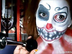 Shaye Rivers chhoti xxx videos Clown Masturbation