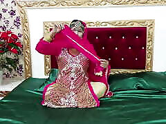 Most Beautiful prettygirl sex Hindi Bride Sex with Dildo