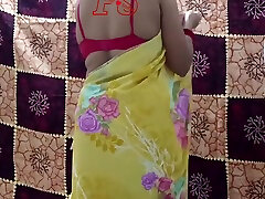 Indian Saree dansk bsse Hindi plus size chubby girls anal cock jizzed