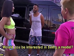 Bang Bus - Rough Brazilian public pickup hide Van Anal Fuck Orgy 12 Min