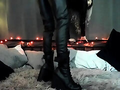 Khaleesi Buttz - Goth Booth Leather CBT Fantasy