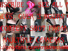 Mistress Elle flattens her slave&039;s cock with her vans Mistress Elle flattens her slave&039;s cock with her vans