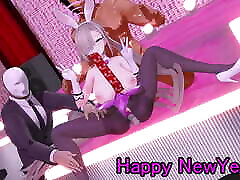 Lamb update asian anal Dance with Bunny Asuna - lainRESS - Purple Suit Color Edit Smixix