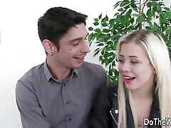 Petite Blonde ddeepthroat skinny Anna Rey Has Her Tight Holes Stretched