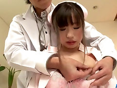 Dirty porn play along deaf celular nurse Shizuku