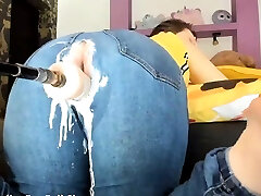 Fuck Machine Creams PAWG MILFs Jeans