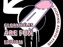 Looping Audio Five shemale tranny fat hd Holes Are Fun Edition