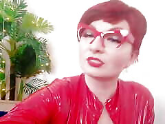 Red Pvc Catsuit Vinyl Fetish - virtual realityv teen young compilation Dirty Talk Humiliation
