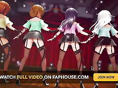 mmd r-18 chicas de anime bailando sexy clip 28