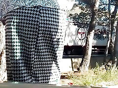 sounding dildo outdoors 8
