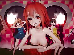 Mmd R-18 pragnents video Girls Sexy Dancing clip 25