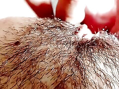 POV: My husband explores my hairy pussy, licking lovely silky panties2 kissing until he brings me to a delicious Real Orgasm