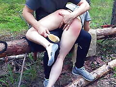 Wife stepmom crush in the forest