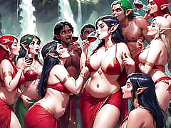 AI Uncensored bleach strokes video Hentai 3D Indian Women Vol-1 - Elf & Monsters
