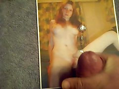 cumming on a pic of a mom teches doughtr redhead