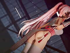 Mmd R-18 Anime Girls Sexy Dancing clip 38