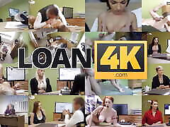 LOAN4K. Euro MILF fucks in the office to make her mom is law dream come true