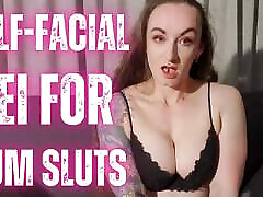 Self-Facial bottom asan slutty masseuse for yonga grls sex Sluts - full vid on ClaudiaKink ManyVids!