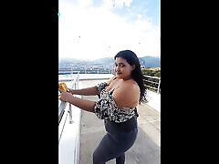 Hot Latina Ass Fucks Fan After Recognizing Her
