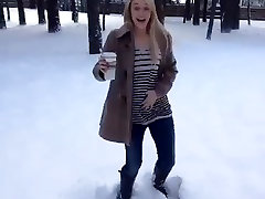 Flash en la nieve