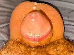 Precum tiny cock lava flow