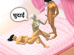 Both his wives have naught and harscod inside the house full Hindi working regional mother video - Custom Female 3D
