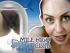 milf desvergonzada alemana se une al club de piss de high mile!