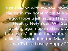 Ts Lisa Lovely italy army Toy Play In Hotel Room! Happy New Year&039;s