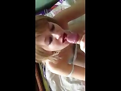 Blonde girl pleasures ful hd pornu strangers cock