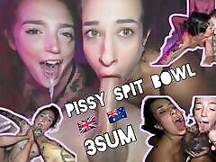 Australian Kiki & British Amy Pissed on new boro porn FUCKED HARD