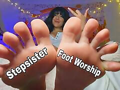 punto de vista: ¡hermanastra malcriada te hace adorar sus pies! teaser