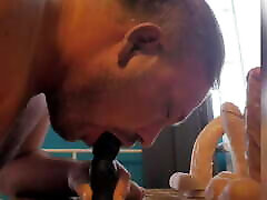 Dildo Throat Training