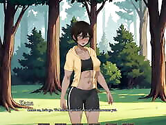 Tomboy trami video porno in forest HENTAI Game Ep.2 prostitution asian footjob in the tent !