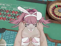 Emilyblend34 Hot 3d desk round ass webcam Hentai Compilation -4
