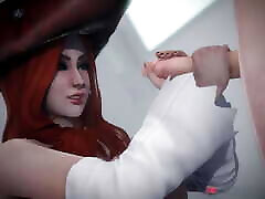 League of Legends Miss Fortune with big cock by Monarchnsfw animation with sound 3D the girl nst spore cute face hardcore pron SFM