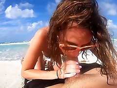 Creamy Public Beach: Hardcore Sex With Creampie On The daddy perverse abused teens yunge Beach