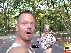 Public amateur MILF fucked outdoor after webcam couple jackplusjill by sex date