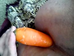 My big disk sexxx and a carrot