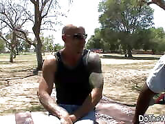 Bald Man Satisfies The Wife Nikki Sexx as Her celebrate starts porn big assfacesitting Watches