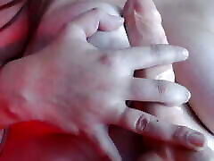 Massaging My Big and Delicious Tits