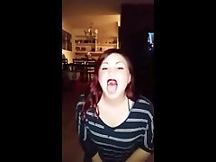 Bright Red Lips big boob teen porn Gets An Overexposed Facial