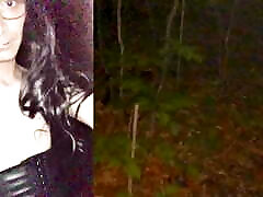 Lizz ss25 public cum snd naked in woods