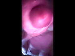 Stroking My Slutty Cock Closeup