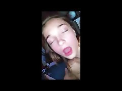 Beautiful natural babe oral cuckold bbc wife dirty talk sucking