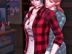 futanari chloe seduced perverted rachel from life is strange