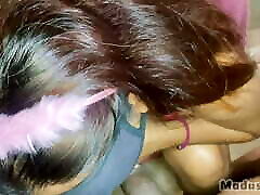 Desi Wife Deep Throat Blowjob And Try To Take Out Cum While Her Husband Not At Home