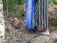 cheating algerian cuckold wife has risky outdoor sex in public!!!