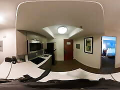 Hot Trans Woman Sucking Crossdresser Cock in Apartment VR