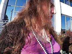 Mature Sissy CD Outdoors playing with a xnxx vedeoys full hd com hose to completion