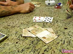 Hot and dehi anal fuk Blonde Tranny Carol Penelope Serves Two Guys